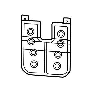 Jeep 68459038AB Vent Chamber