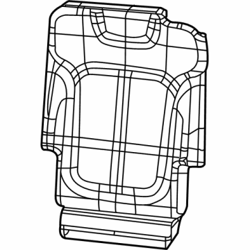Jeep 7GH40TX7AD Seat Back Cover