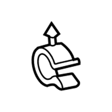 Dodge 5125887AB Cooler Line Lower Clip