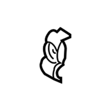 Dodge 68006686AA Cooler Line Clamp