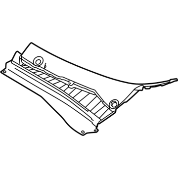 Mopar 7RX13LXHAA Cowl Grille