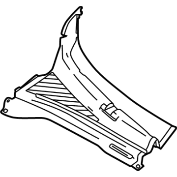 Dodge 7RX12LXHAA Cowl Grille