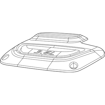 2023 Chrysler Pacifica Engine Cover - 5281384AF