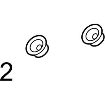 Chrysler 4268295 Air Cleaner Body Grommet