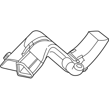 Chrysler 200 Air Duct - 4891632AD