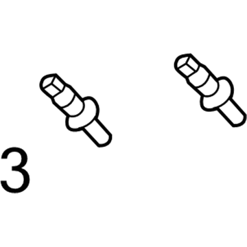 Chrysler 6508595AA Air Cleaner Body Stud