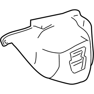 Jeep 52079461AB Recovery Tank