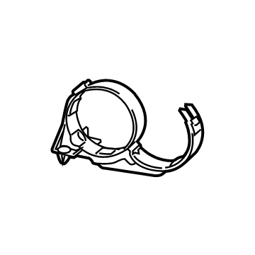 Jeep 52124927AD Reservoir Tank Bracket