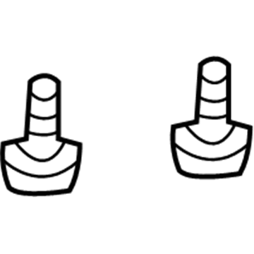 Dodge 6036070AA Rocker Molding Screw