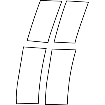 Dodge 1LW72GS4AA Hood Stripe