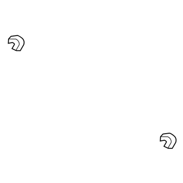 Dodge 55056238AA Liquid Line Clip