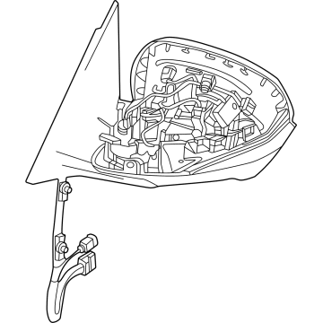 Dodge Hornet Car Mirror - 7QP86LXHAA