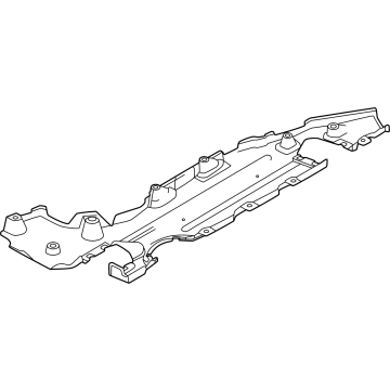 Mopar 68606990AA Shield, Driver Side Mopar 68606990AA Shield, Driver Side