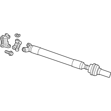 Ram 53011134AA Drive Shaft Assembly