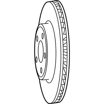 Dodge Challenger Brake Disc - 68474086AC