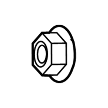 Dodge 6504007 Axle Nut