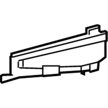 Chrysler 5142537AA Lower Rail
