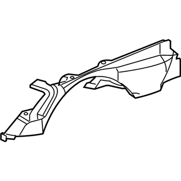 Chrysler 5142527AA Wheelhouse Panel