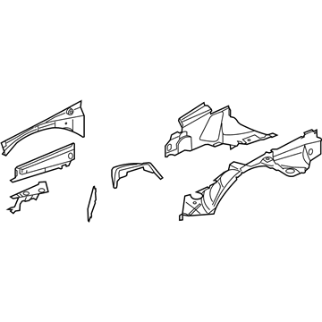 Chrysler 5097445AB Apron Assembly