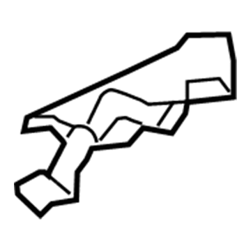 Chrysler 5098641AA Bumper Bracket