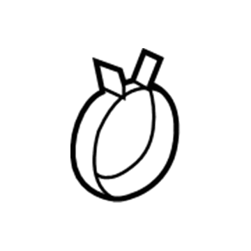 Jeep 55056415AA Lower Hose Clamp