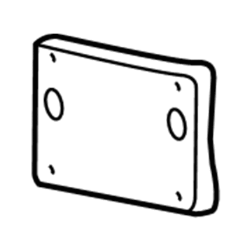 Chrysler License Plate - YA51XS9AA