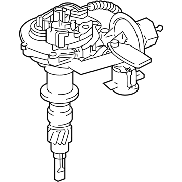 Jeep 56027028AB Distributor