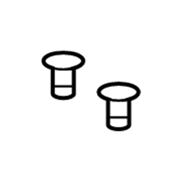 Jeep 6509106AA Side Rail Nut