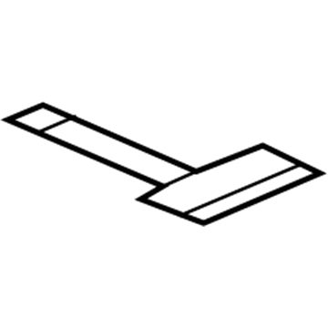 Dodge 4649282AA Air Bag Label