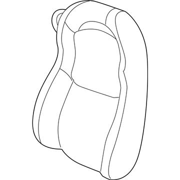 Dodge 1CW781X9AA Seat Back