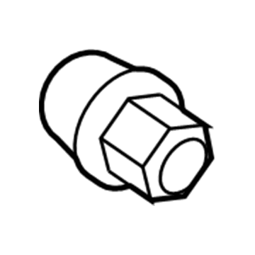 Dodge 6036433AA Wheel Nut