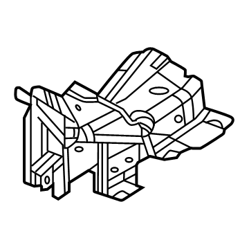 Jeep Grand Cherokee Exhaust Heat Shield - 68381516AE