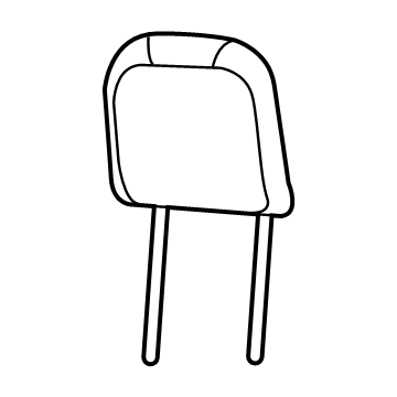 Jeep 7FR96TX7AA Headrest