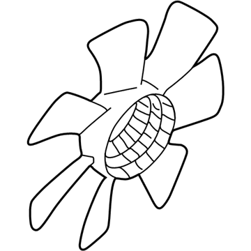 Chrysler Sebring Fan Blade - MR373109