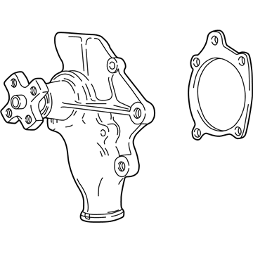Jeep 68382489AA Water Pump