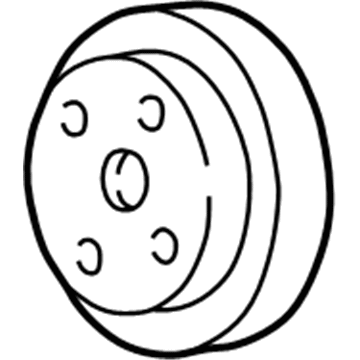 Jeep 53007154 Pulley