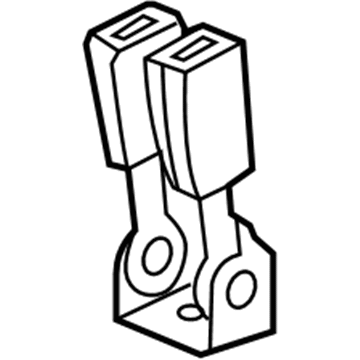 Chrysler 1BF021D1AC Buckle End