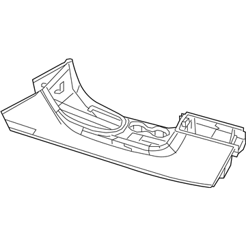 Dodge 1VV17DX9AB Console Base