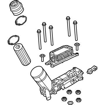 Chrysler 68596318AB Oil Filter Housing