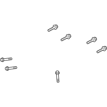 Jeep 6104392AA Oil Cooler Bolt
