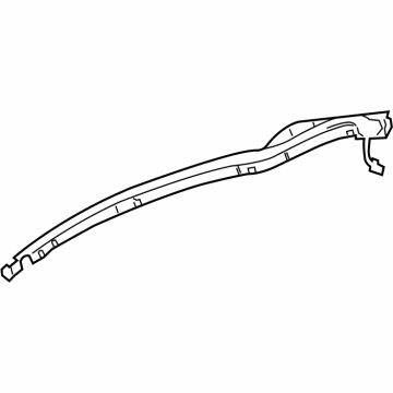 Dodge 5054274AF Surround Weatherstrip