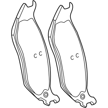 2004 Dodge Dakota Brake Pad - 5093253AD