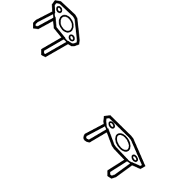 Jeep 6104717AA Muffler With Tail Pipe Lock Nut