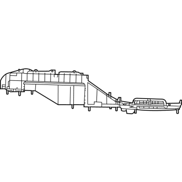 Jeep 68543901AA A/C & Heater Case