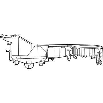 Jeep 68543901AA A/C & Heater Case