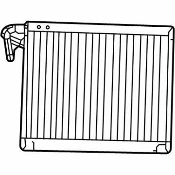 Jeep 68542642AB Evaporator Assembly