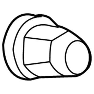 Jeep 6036747AA Wheel Nut