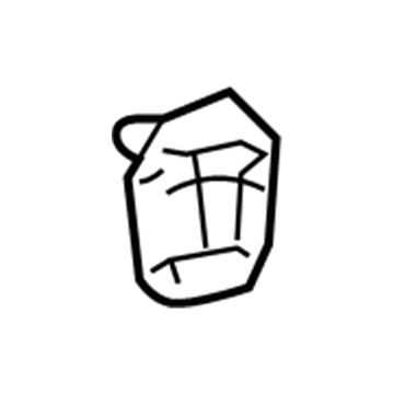 Chrysler 5135439AA Muffler & Pipe Rear Bracket