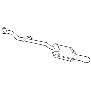 Chrysler Crossfire Tail Pipe - 5135436AA