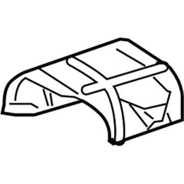 2007 Chrysler Crossfire Exhaust Heat Shield - 5097485AA